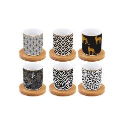Easylife R0127/SAVA Set*6 Cof.C&Bm.S 110Ml "Cof.Mania Savana
