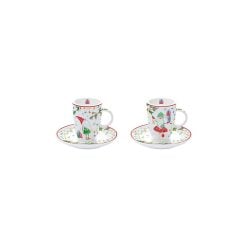 Easylife R1460/READ Set*2 Cof Cup/Scr 50Ml "Ready For Chrs"