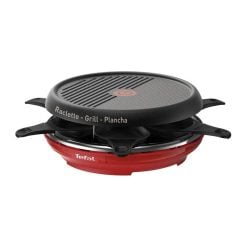 Tefal Raclette Grill Colormania red - 6 pans