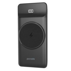 Porodo PD-PBFCH004-BK Portable MagSafe Power Bank 10000mAh Black