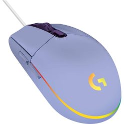 Logitech  910-005853 G203 Lightsync Corded Gmg Mouse Lilac