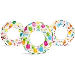 Intex 59241 Swim Ring 61Cm Ass S18