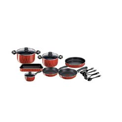 Tefal C3079383 Tempo Flame - 14pcs Set: FP 24/ 28, Saucepan 16+