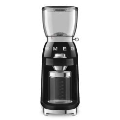 Smeg CGF01BLEU  Coffee Grinder Black 50's Style Aesthetic