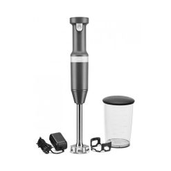 KitchenAid 5KHBBV53EDG Cordless Variable  Speed Hand Blender Charcoal