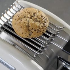 Alternative view of KitchenAid 5KTBW Artisan 4-slot Toaster Bun warmer