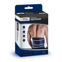 Medinox MX74721 Premium Neoprene Back Support Uni+ Xl-Xxxl