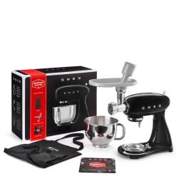 Smeg SMF23BLIT Impastatrice full color Nero Estetica 50's Style