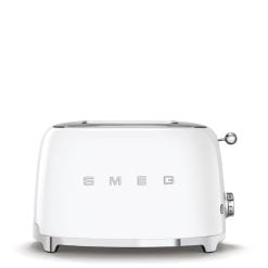 Smeg TSF01WHEU Toaster 2 slice White, Glossy