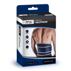 Medinox MX74711 Premium Neoprene Back Support Uni S/M/L