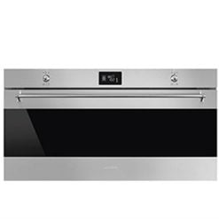 Smeg SFR9390X  Thermo-ventilated Oven Reduced height 90cm Classica Aesthetic