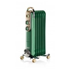 Ariete  576/04  Vintage Oil Radiator with 7 Heating Elements Green
