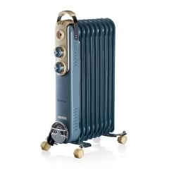 Ariete  838/05 Vintage oil Radiator with 9 Element Blue