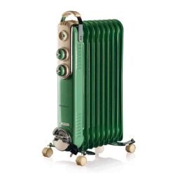 Ariete  838/04 Vintage Oil Radiator, 9 Heating Elements Green