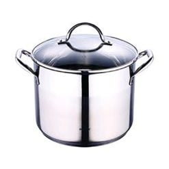 Bergner Bg-6504 Stock Pot 24X18.5Cm 8.2L Ss Ind W/L Gourmet