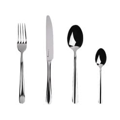 Masterpro BGEU-3952 Set 4 Pcs Place Setting Ss Shiny Foodies