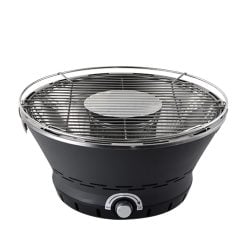 Bergner Bg-9691-Bk-Es Smokeless Charcoal Grill With Usb Charging