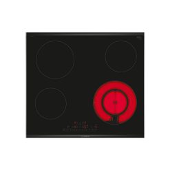 Bosch PKF675FP2E Series 6 Electric Hob 60 cm Black
