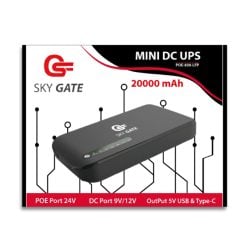SkyGate Mini DC UPS 20000 mAh | POE-830-LFP