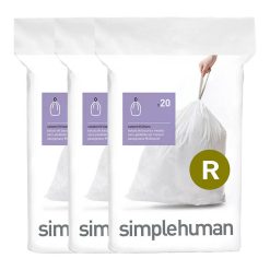 SimpleHuman CW0201 Liner Code R 10L Pack of 20