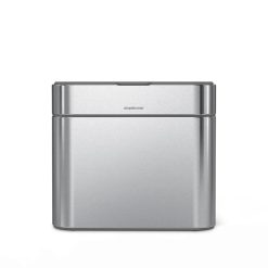 SimpleHuman CW1645 Compost Caddy - Brushed Stainless Steel