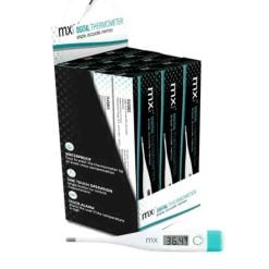 Medinox MX86004 Digital Thermometer Hard Tip - Shipper Of 12