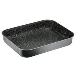 Tefal J5584683 Black Stone Rectangular Oven Dish 22x29