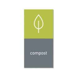 SimpleHuman KT1176 Magnetic Label Compost