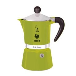 Bialetti 0004973/Np Rainbow 6 Cups Green
