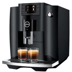 Jura E6 Piano Black  Coffee Machine