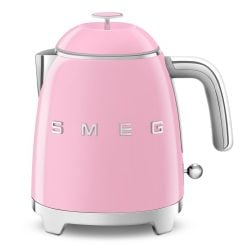 Smeg KLF05PKEU Mini Kettle Pink 50's Style Aesthetic