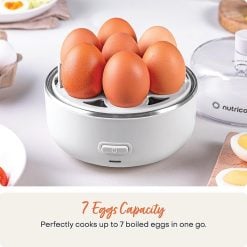 Nutricook EC207ME Egg Cooker - 7 Eggs Capacity - Image 3