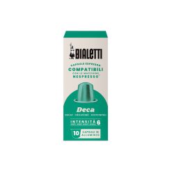 Bialetti 96080435 Nespresso Compatible Capsules Decaf