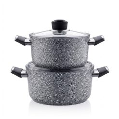 Korkmaz Set of 2 Palma Casserole 18 + 24 cm