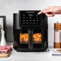 Nutricook AFS100 Air Fryer Slim 5L, 1500 Watts , Black - Image 4
