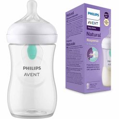 Philips Avent SCY673/01 Natural Feeding Bottle 260ml with Airfree Vent- Single Pack