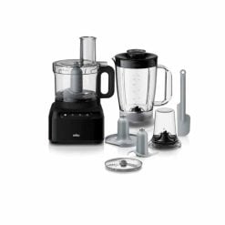 Braun FP3132 Food Processor  Black  International Version