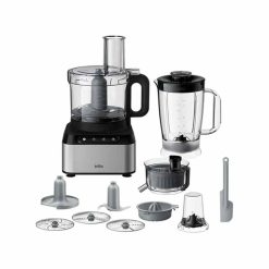 Braun FP3233 Food Processor Silver Model FP301BI (International Version)