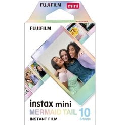 Fujifilm Instax Mini Film – 1 Pack (10 Sheets) –  Mermaid Tail Film Edition