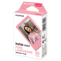 Fujifilm Instax Mini Film – 1 Pack (10 Sheets) –  Pink Lemonade Edition
