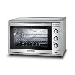 Black +Decker TRO62RDG-B5 62L Toaster Oven with Rotisserie & Double Glass Door