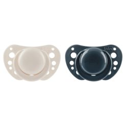 Chicco 75033.31 D- Soother Air Sil 6-16M 2Pces -Neutral-
