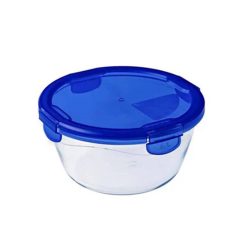 Pyrex 287PG00 Cook & Go Glass Round dish with lid 0.7L