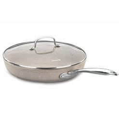 Korkmaz A1265-1 Granita Frypan with Lid 2.5L, 26 x 5 cm