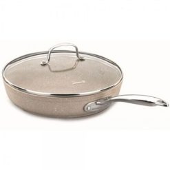 Korkmaz A1266-1 Granita Frypan with Lid 3L, 28 x 5.5 cm