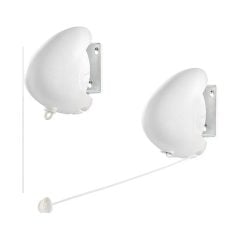 Leifheit 83106  Wall Dryer Rollfix 80 Single Longline