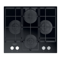 Ariston Ags61Fbk Built In Hob 60 Cm Black