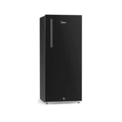 Midea MDRD268FGG28 Single Door Refrigerator – Black