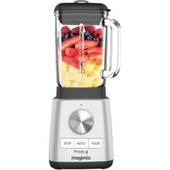 Magimix MX800CH Magimix, Blender Power 4, 1300 Watts, 1.8 L, Metal/Glass