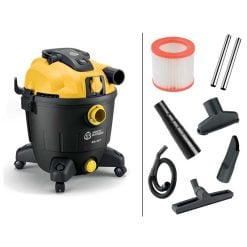 ANNOVI REVERBERI AR WD35T  35 Liter 1600W Wet & Dry Vacuum Cleaner & Blower + Power Tool Socket